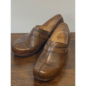 Dansko Brown Leather Clog